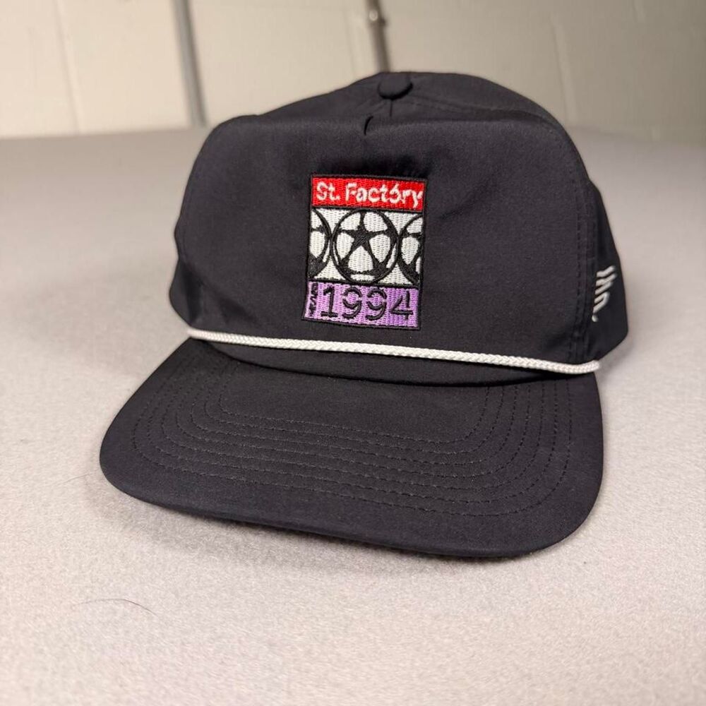 Port-authority Men's Black and Navy Hat